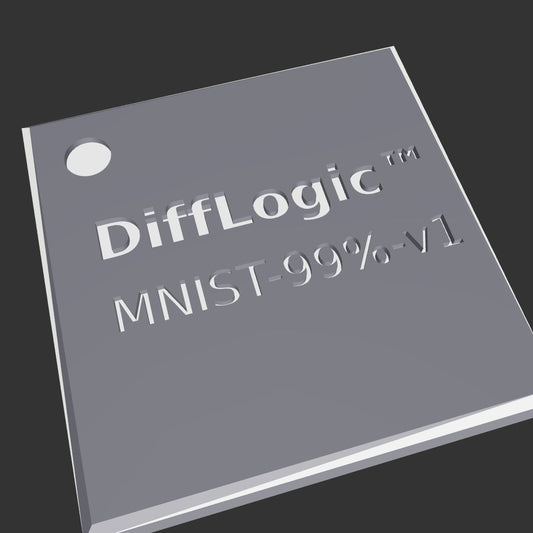 DiffLogic™ Number Classification Integrated Circuits (Lot of 4)